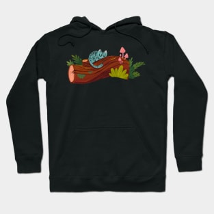 sleepy woodsy cat Hoodie